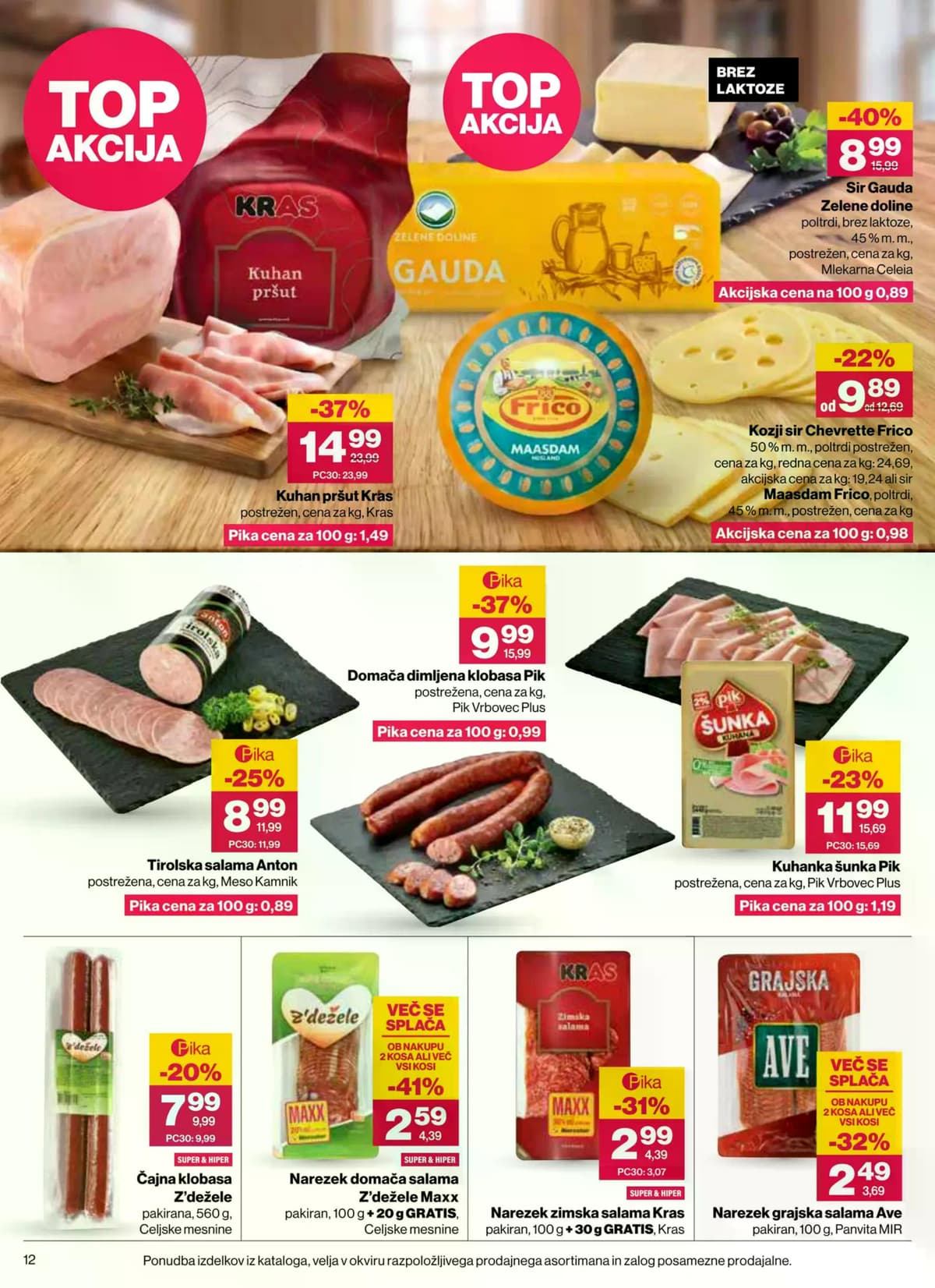 Stran 12. Mercator kataloga - Akcijska Ponudba