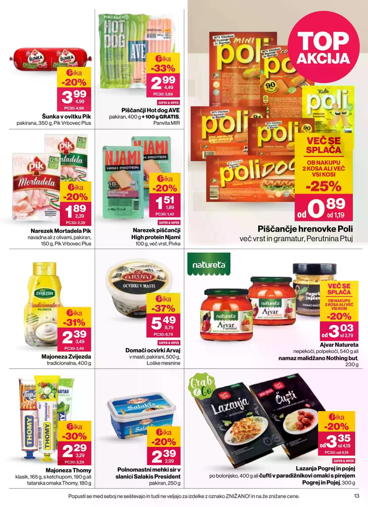 Stran 13. Mercator kataloga - Akcijska Ponudba