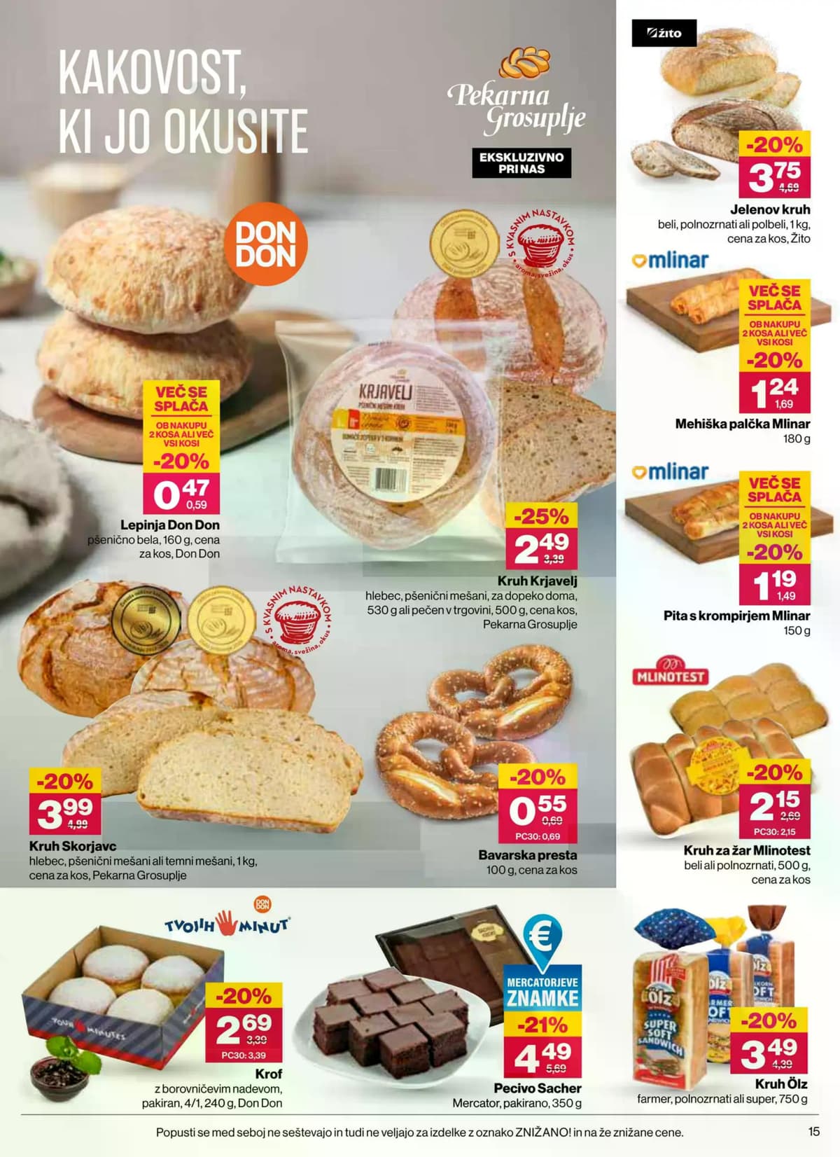 Stran 15. Mercator kataloga - Akcijska Ponudba