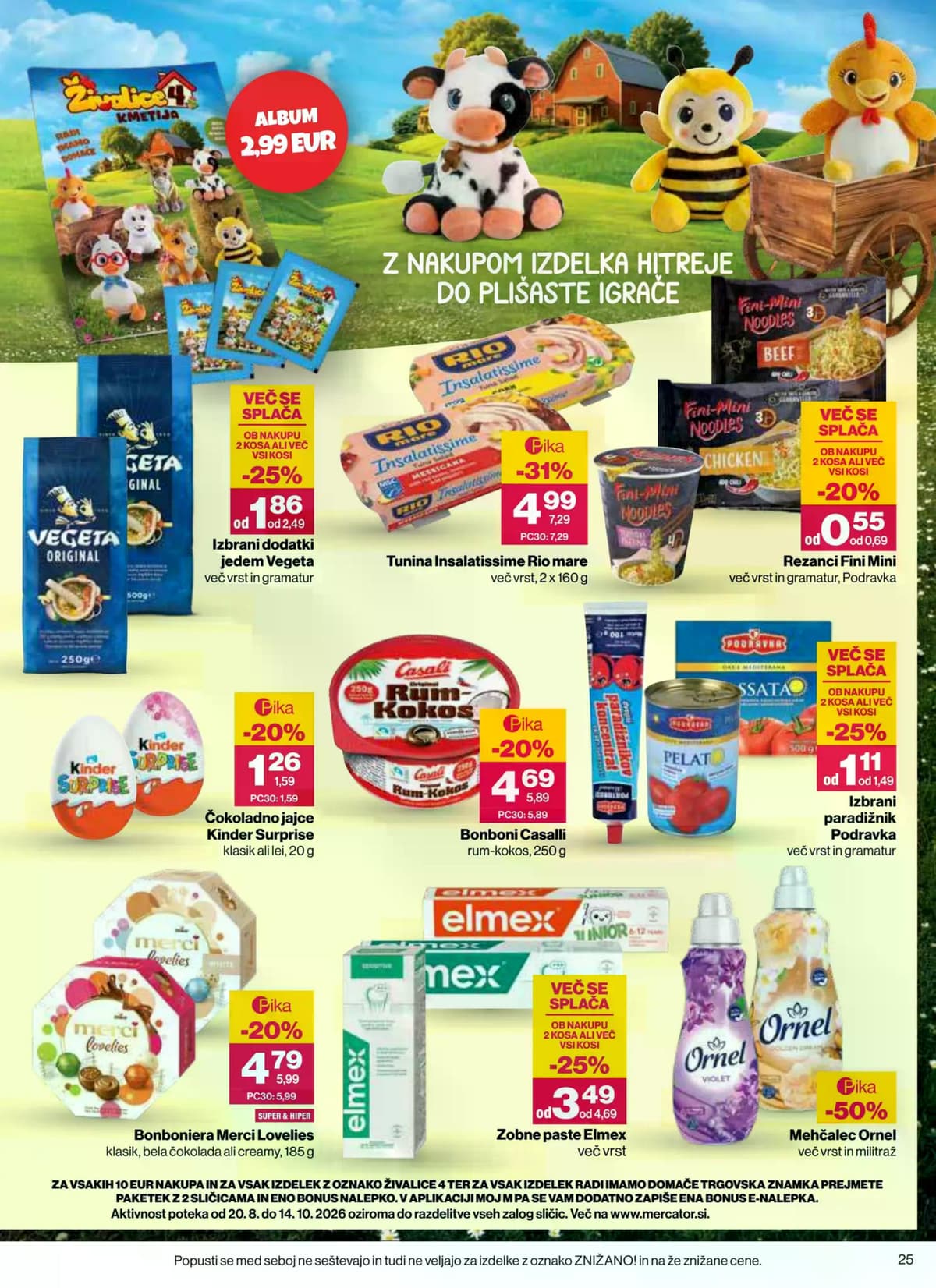 Stran 25. Mercator kataloga - Akcijska Ponudba