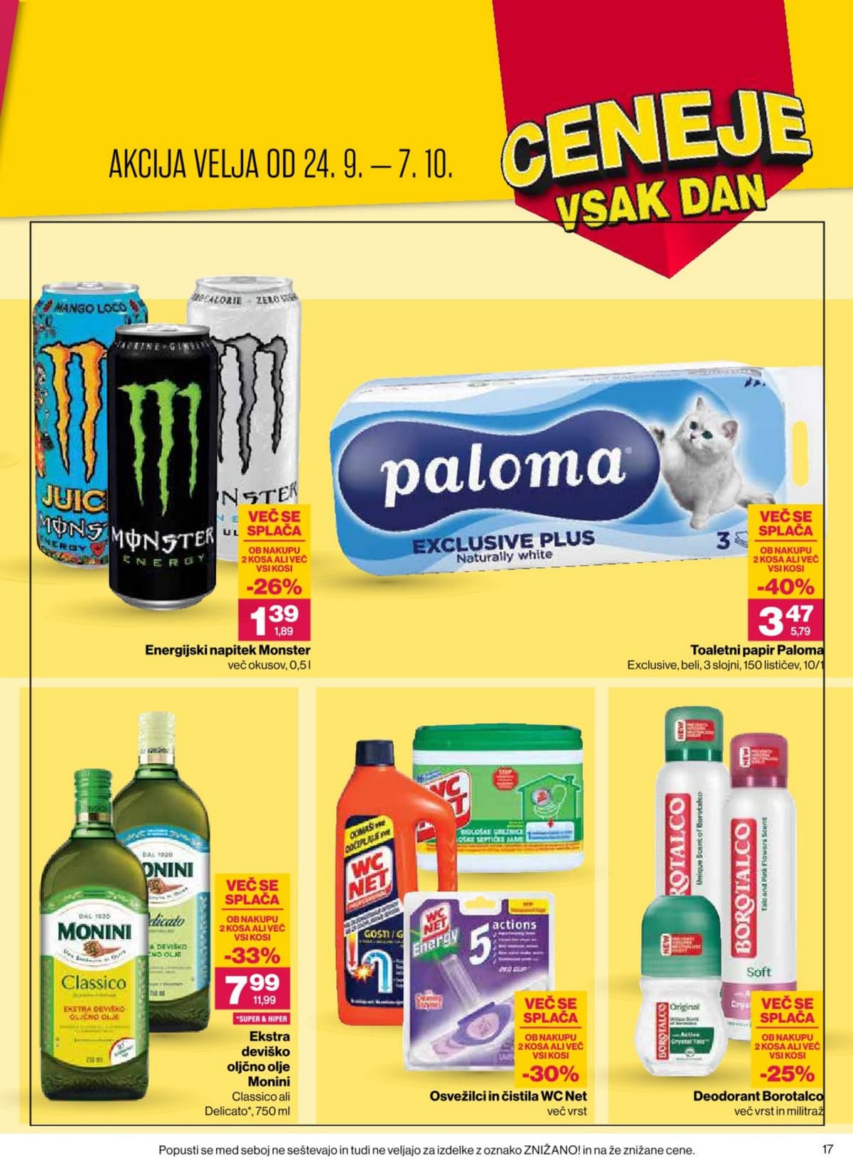 Stran 17. Mercator kataloga - Akcijska Ponudba od 23.09.2026.