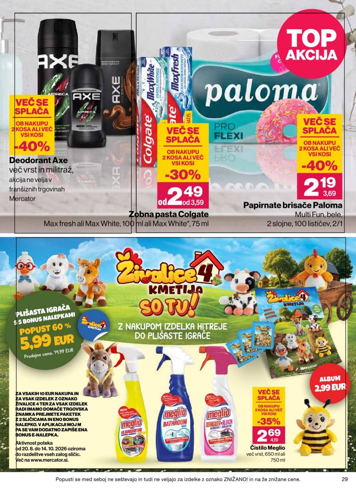 Stran 29. Mercator kataloga - Akcijska Ponudba