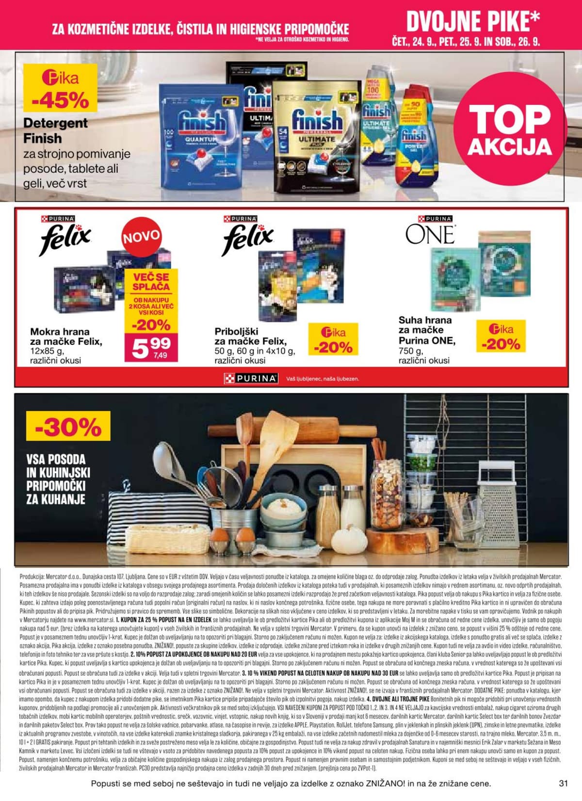 Stran 31. Mercator kataloga - Akcijska Ponudba od 23.09.2026.