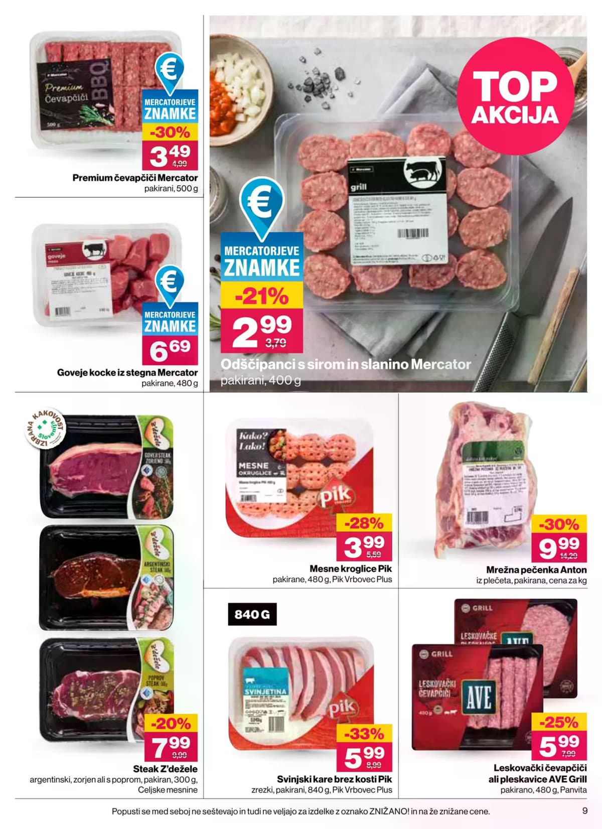 Stran 9. Mercator kataloga - Akcijska Ponudba od 29.09.2026.