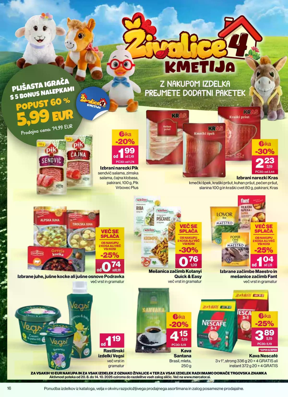 Stran 16. Mercator kataloga - Akcijska Ponudba