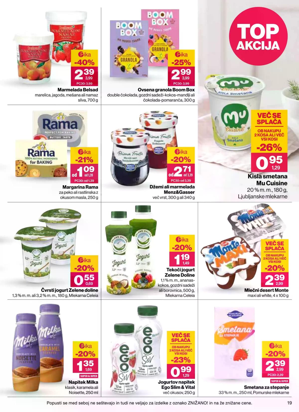 Stran 19. Mercator kataloga - Akcijska Ponudba od 29.09.2026.