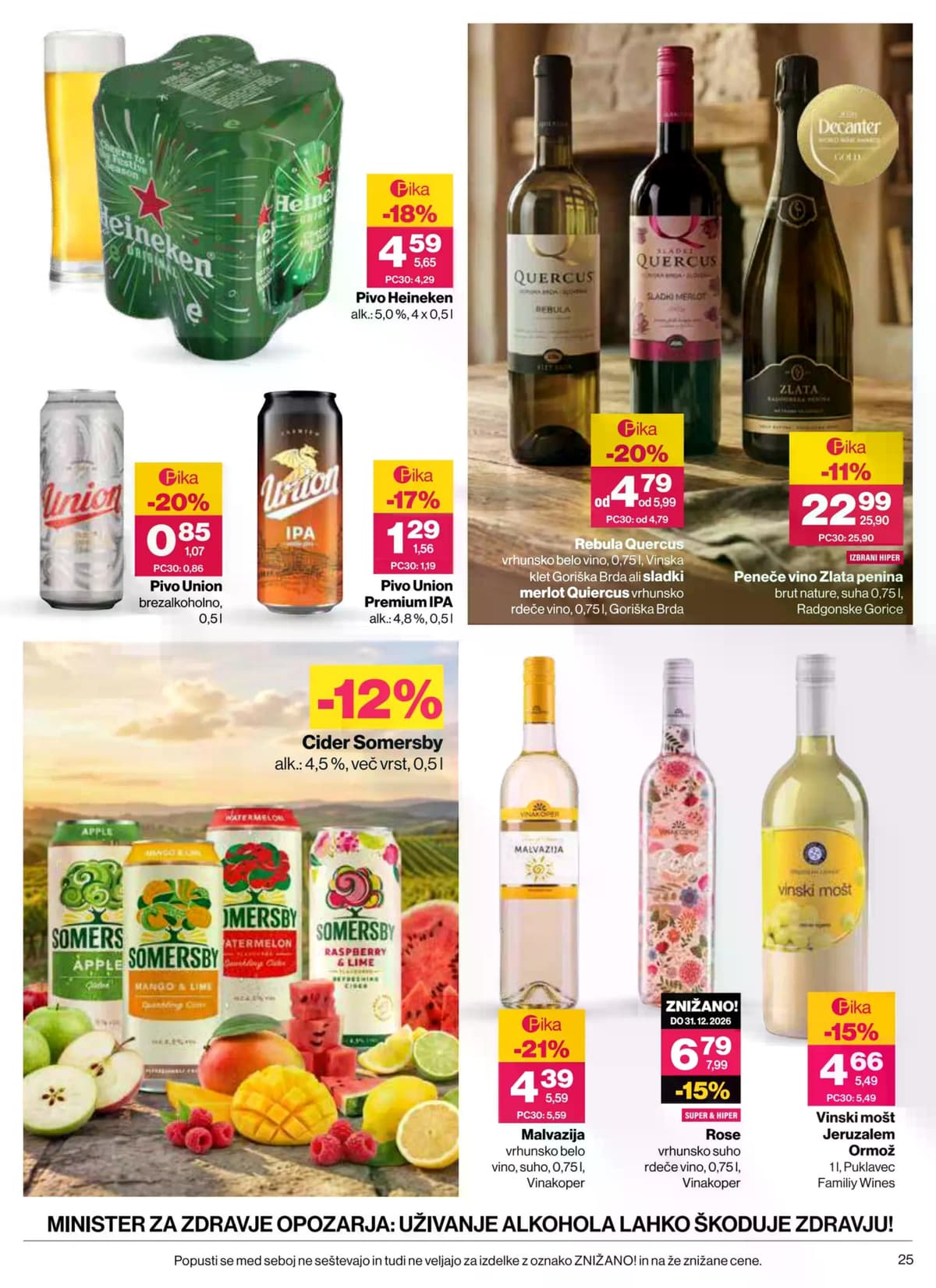 Stran 25. Mercator kataloga - Akcijska Ponudba od 29.09.2026.