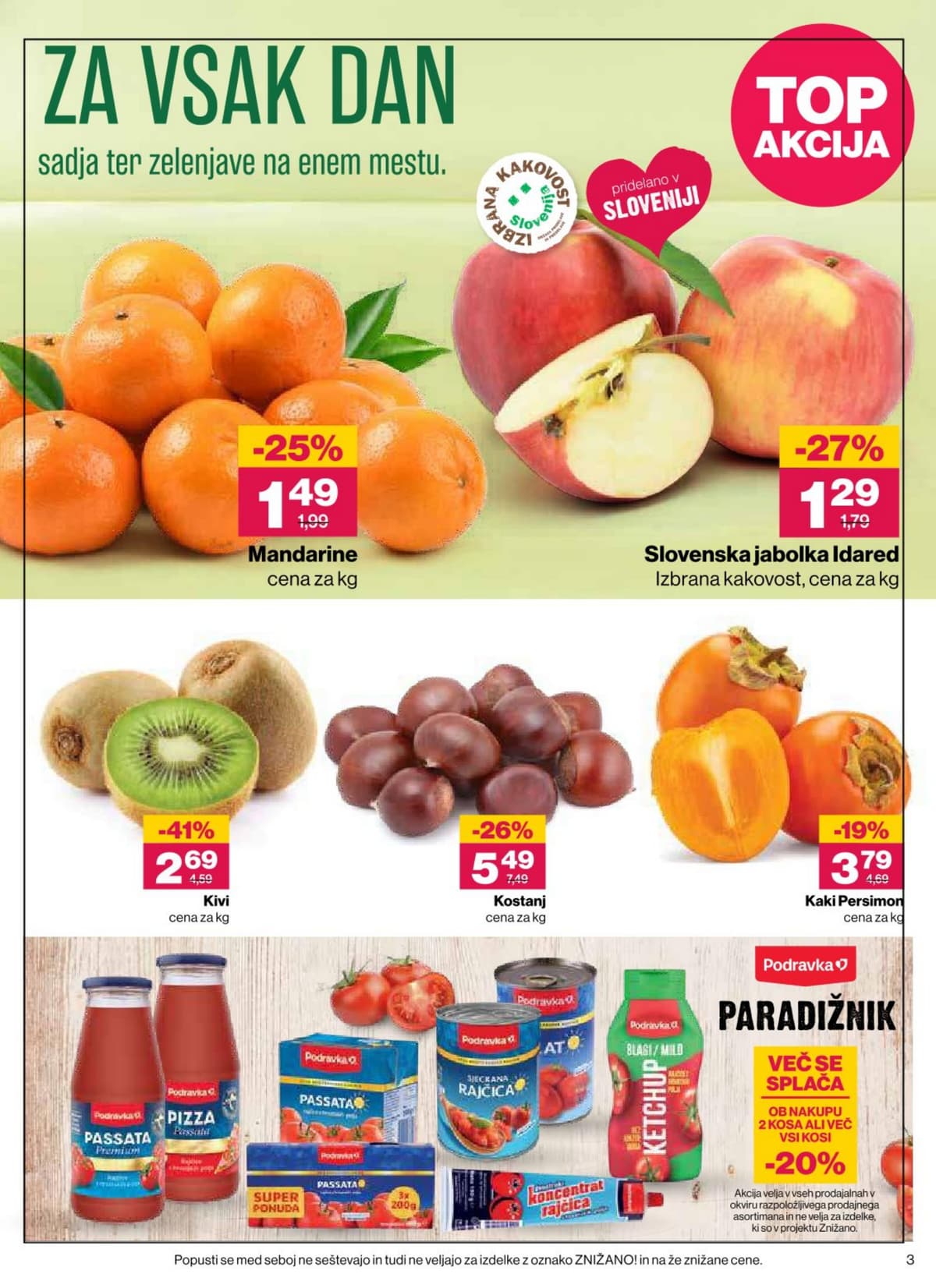 Stran 3. Mercator kataloga - Akcijska Ponudba od 08.10.2026.