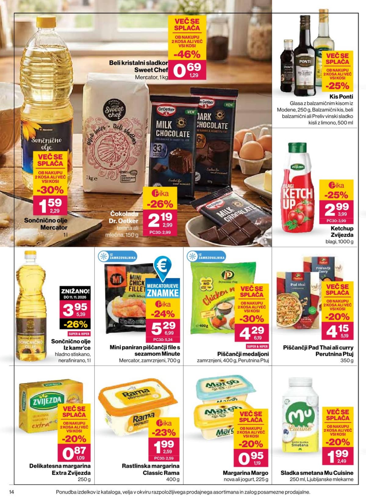 Stran 14. Mercator kataloga - Akcijska Ponudba od 08.10.2026.