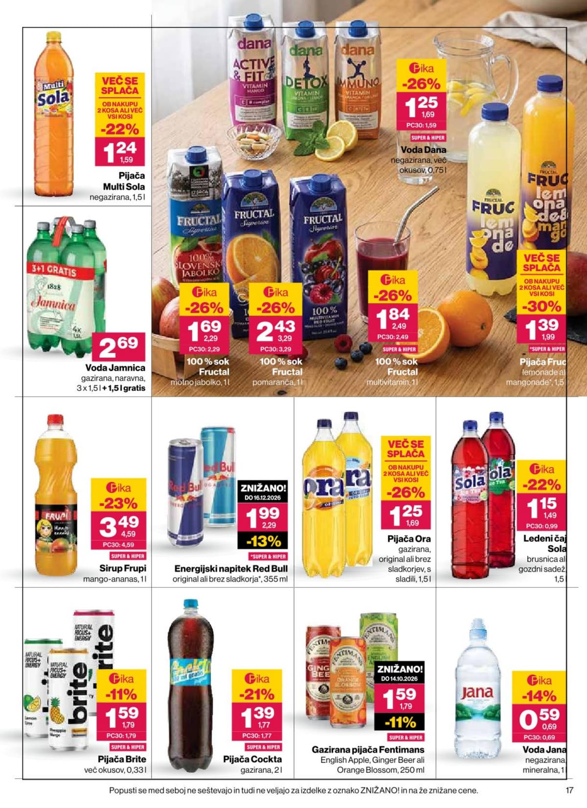 Stran 17. Mercator kataloga - Akcijska Ponudba od 08.10.2026.
