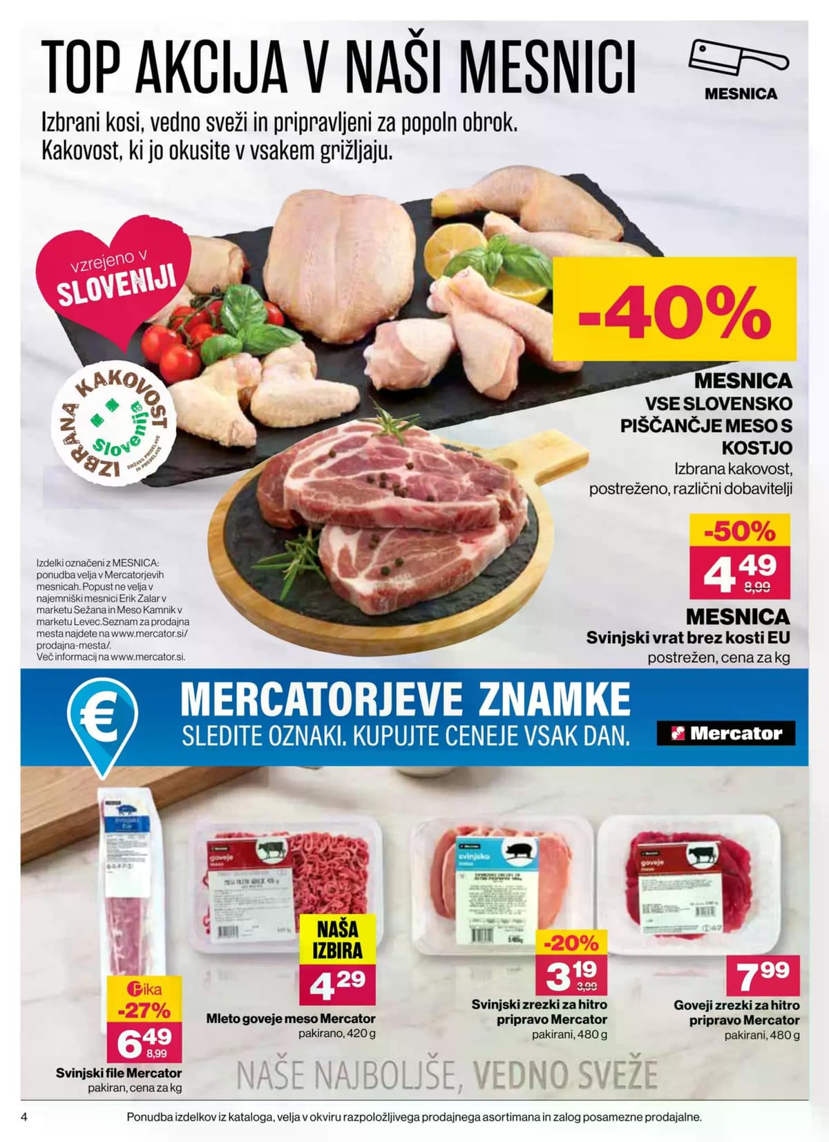 Stran 4. Mercator kataloga - Akcijska Ponudba