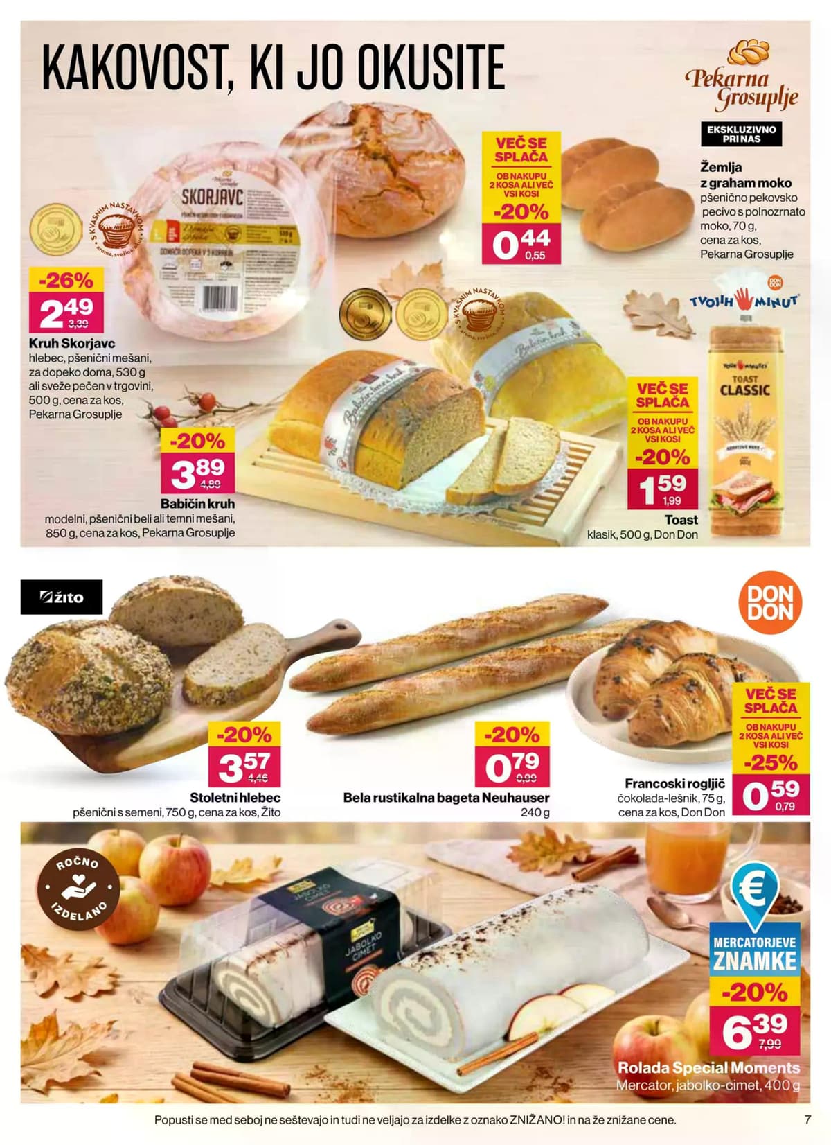 Stran 7. Mercator kataloga - Akcijska Ponudba od 10.10.2026.