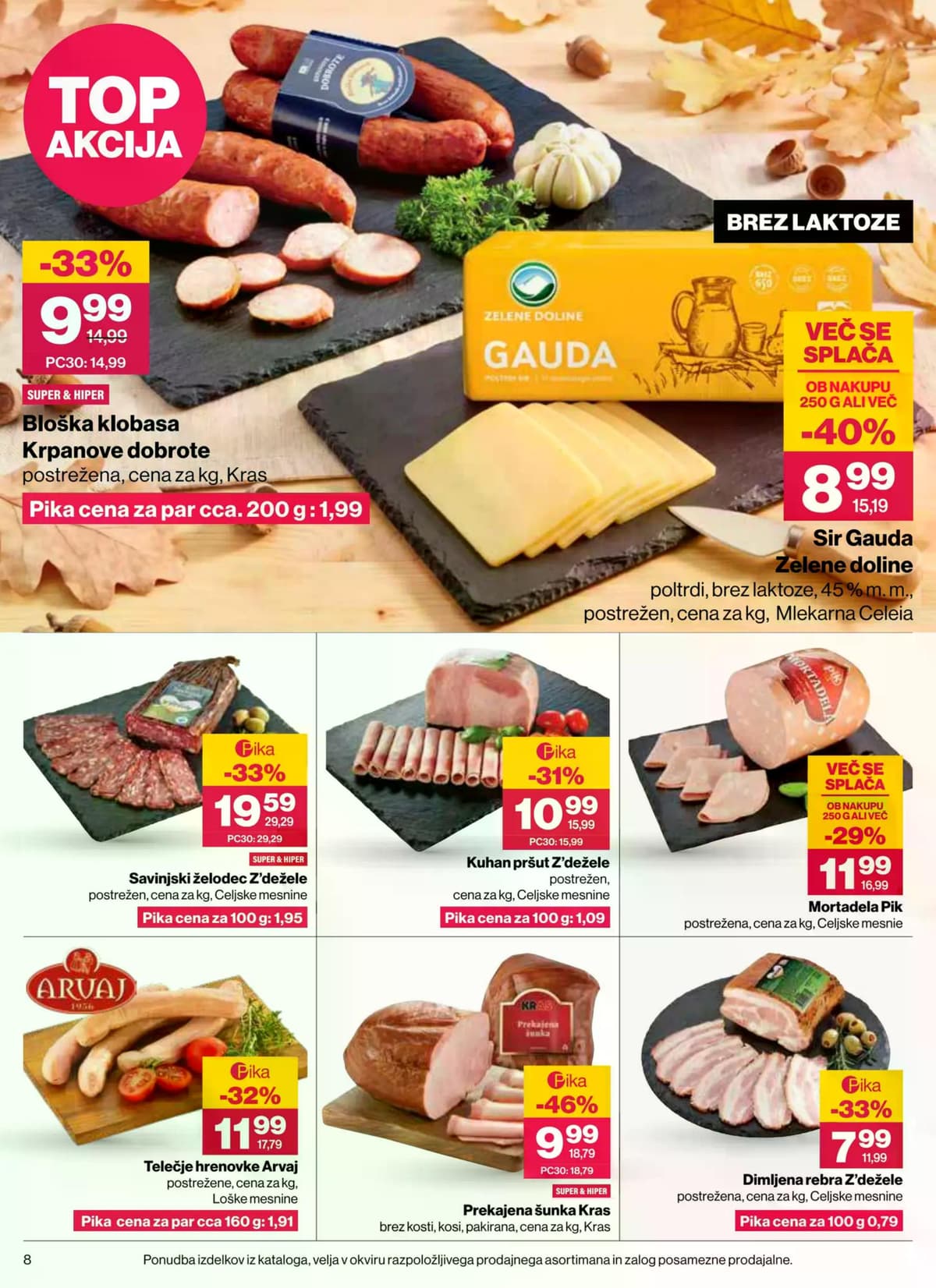 Stran 8. Mercator kataloga - Akcijska Ponudba