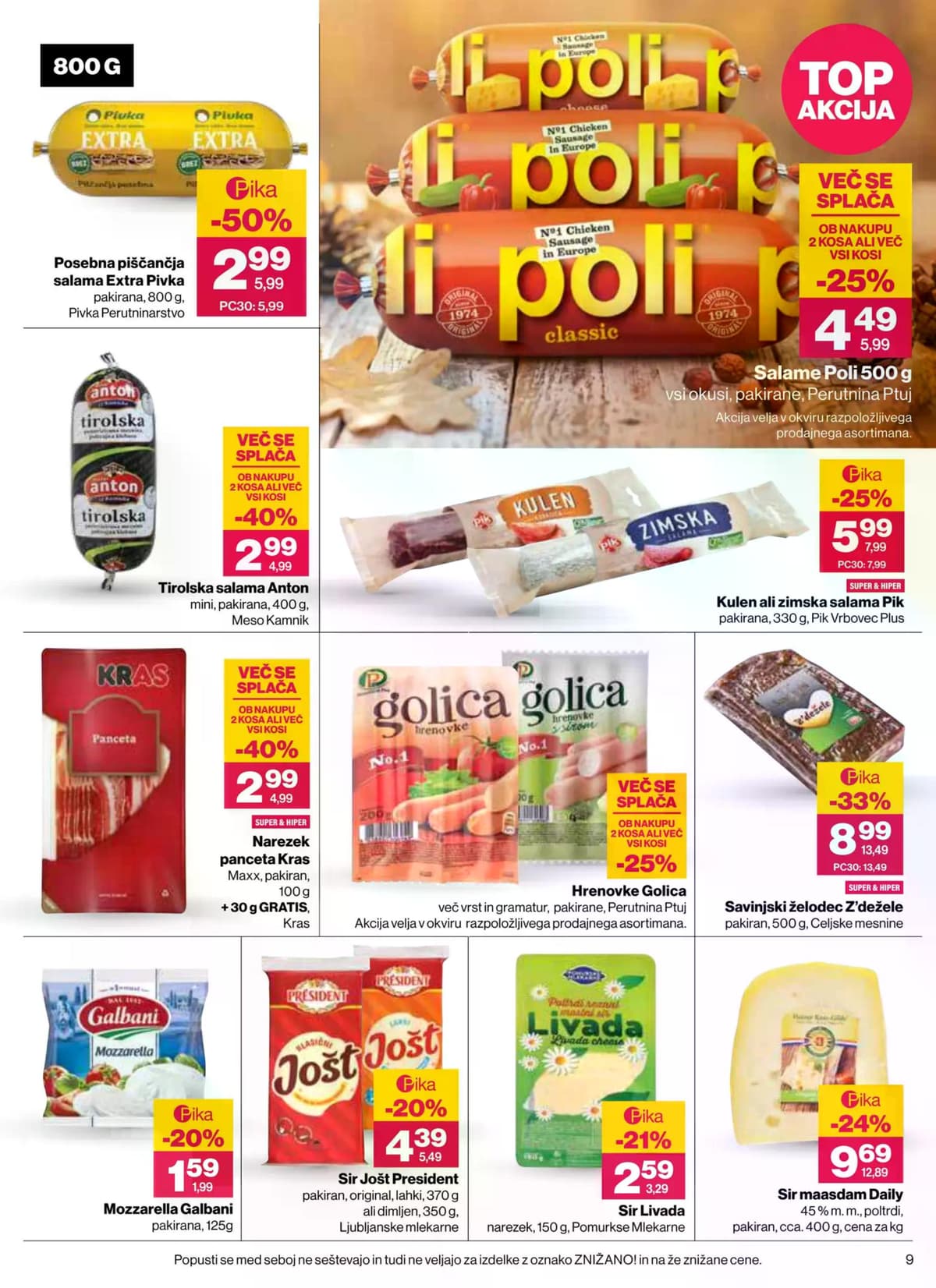 Stran 9. Mercator kataloga - Akcijska Ponudba