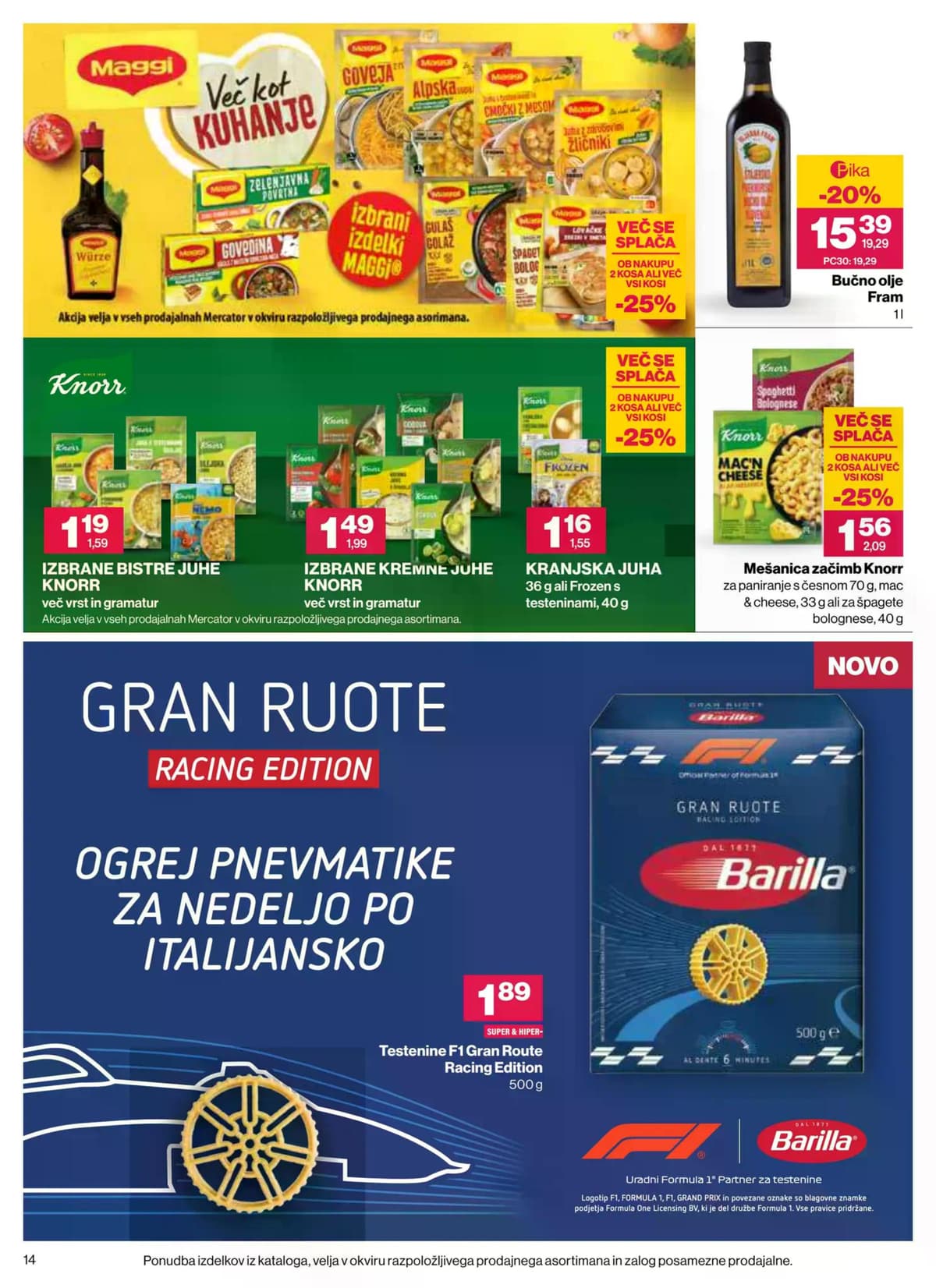 Stran 14. Mercator kataloga - Akcijska Ponudba od 10.10.2026.