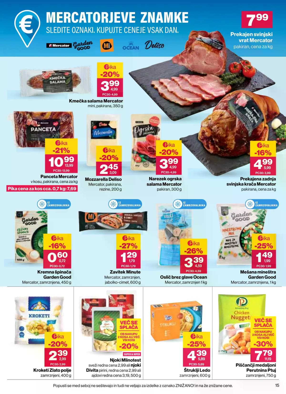 Stran 15. Mercator kataloga - Akcijska Ponudba od 10.10.2026.