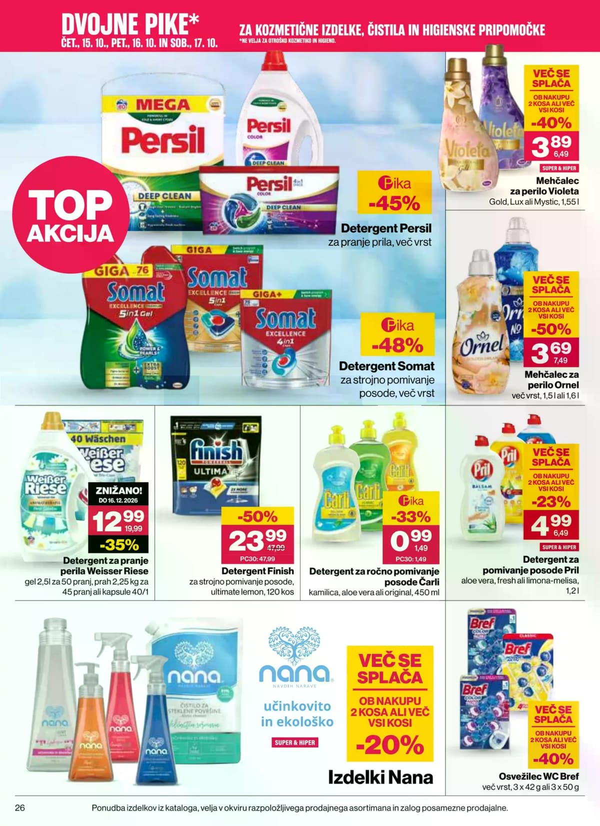 Stran 26. Mercator kataloga - Akcijska Ponudba