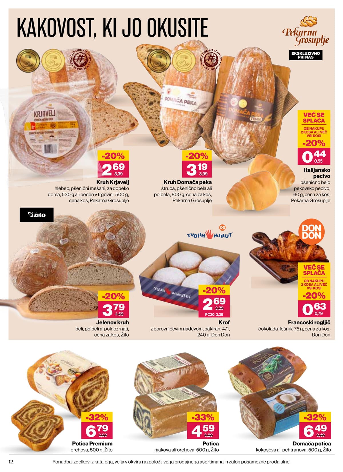 Stran 12. Mercator kataloga - Akcijska Ponudba od 27.10.2026.
