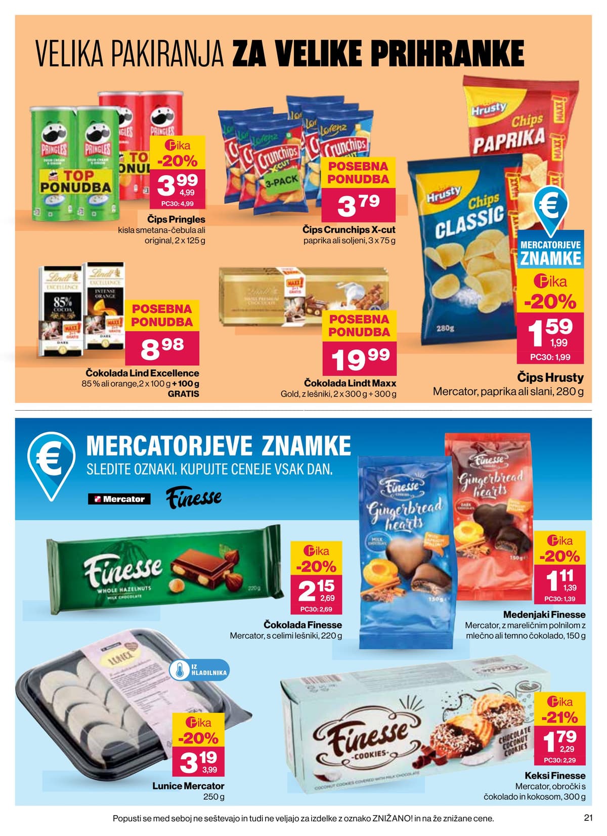 Stran 21. Mercator kataloga - Akcijska Ponudba od 27.10.2026.