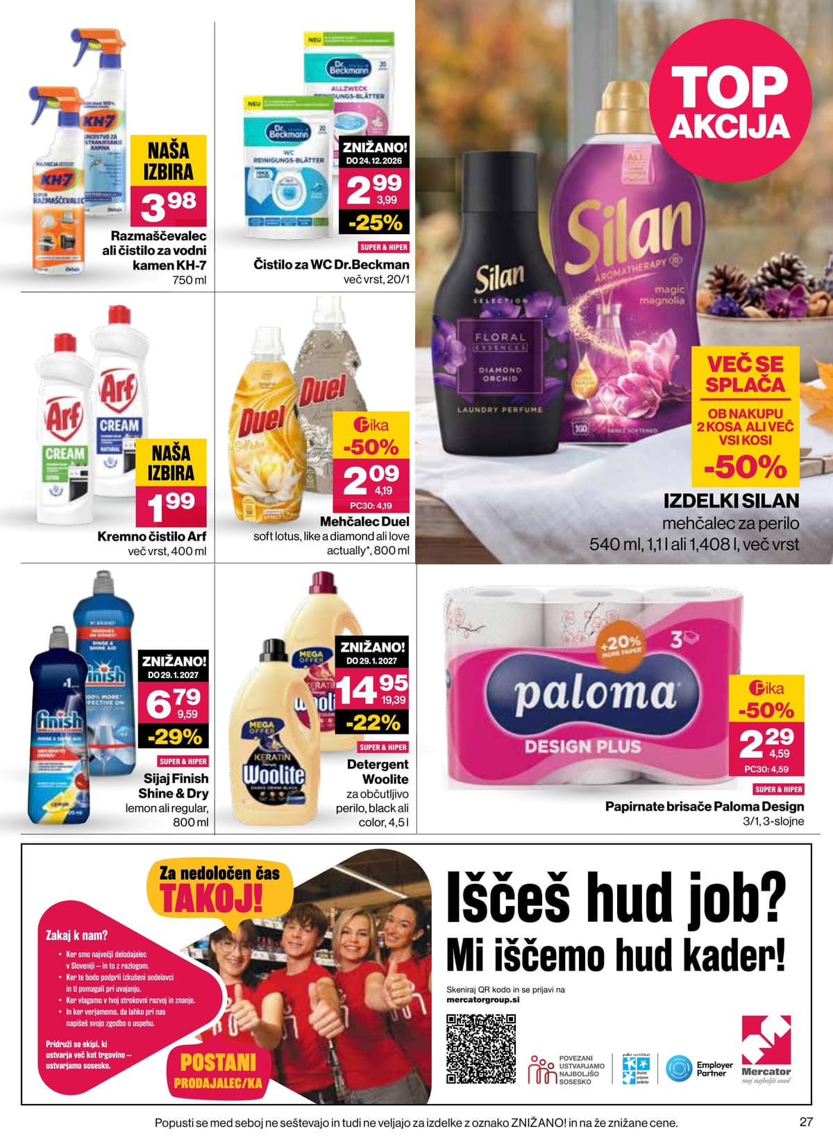 Stran 27. Mercator kataloga - Akcijska Ponudba