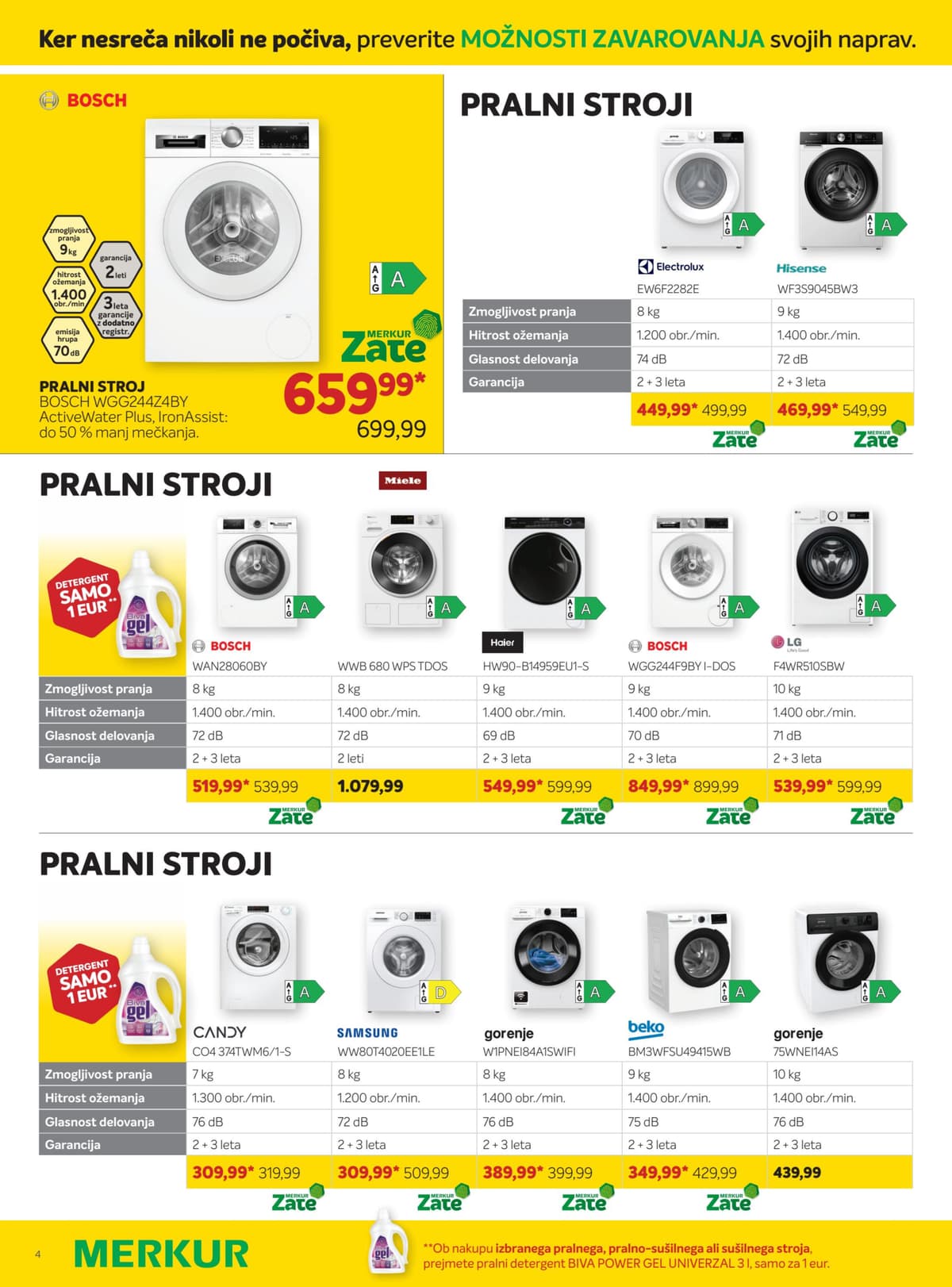 Stran 4. Merkur kataloga - Oktober