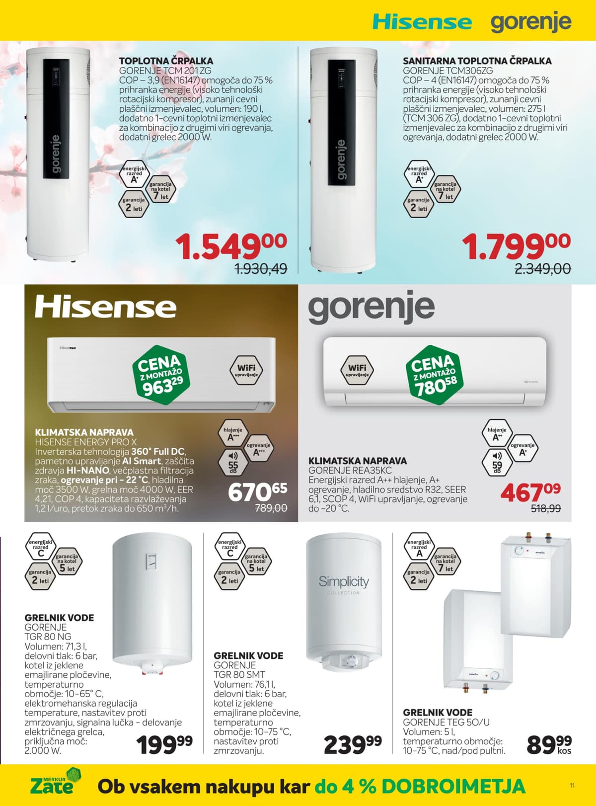 Stran 11. Merkur kataloga - Hisense