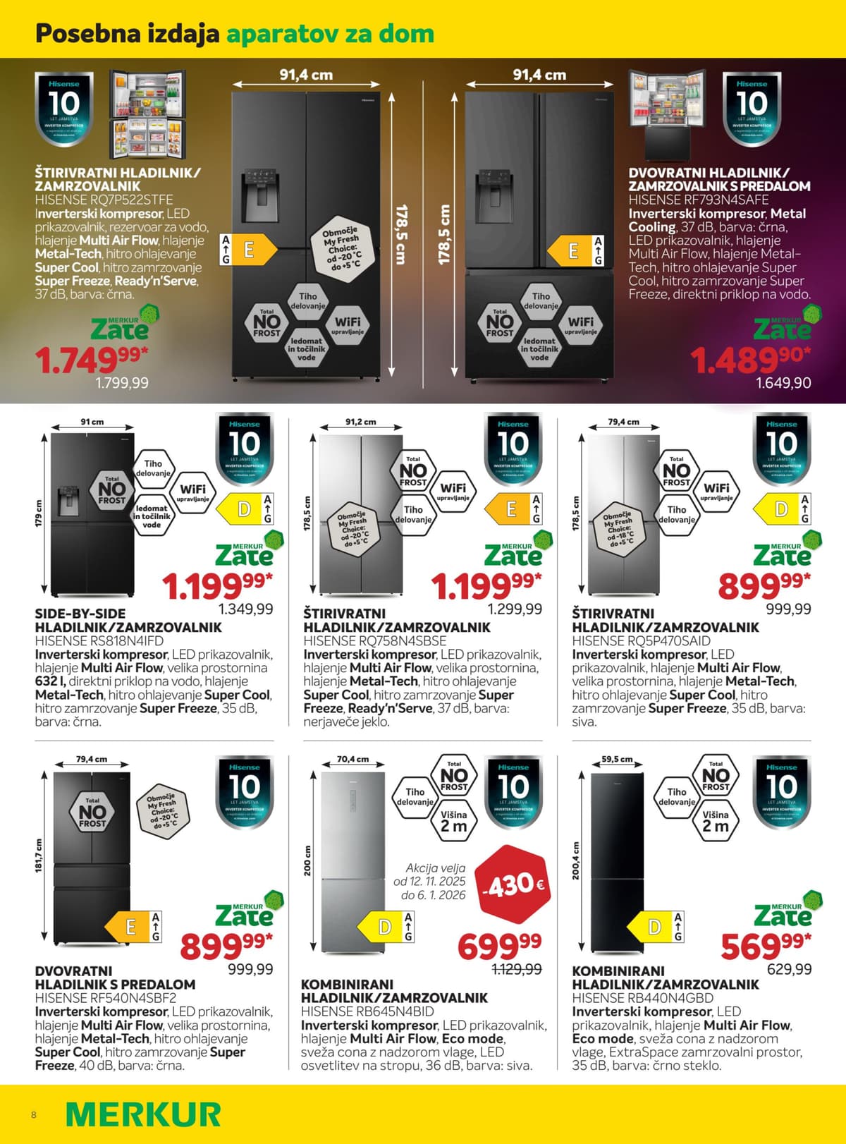 Stran 8. Merkur kataloga - Hisense