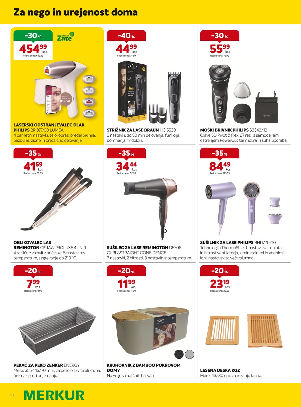 Stran 10. Merkur kataloga - Akcijska ponudba