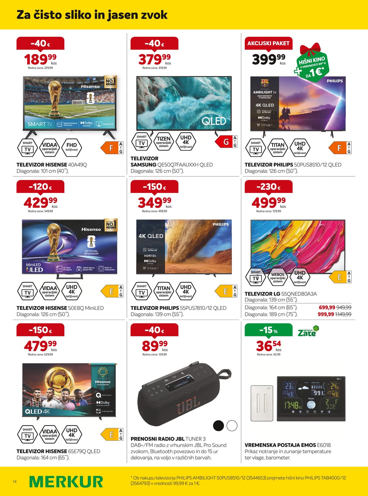 Stran 14. Merkur kataloga - Akcijska ponudba