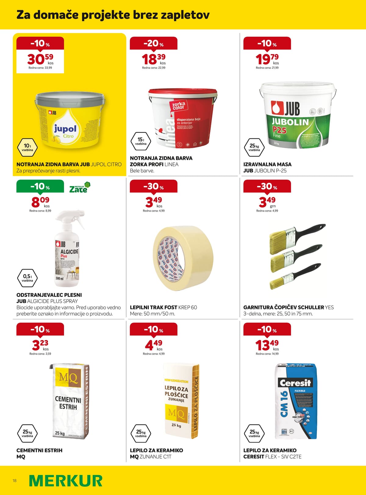 Stran 18. Merkur kataloga - Akcijska ponudba