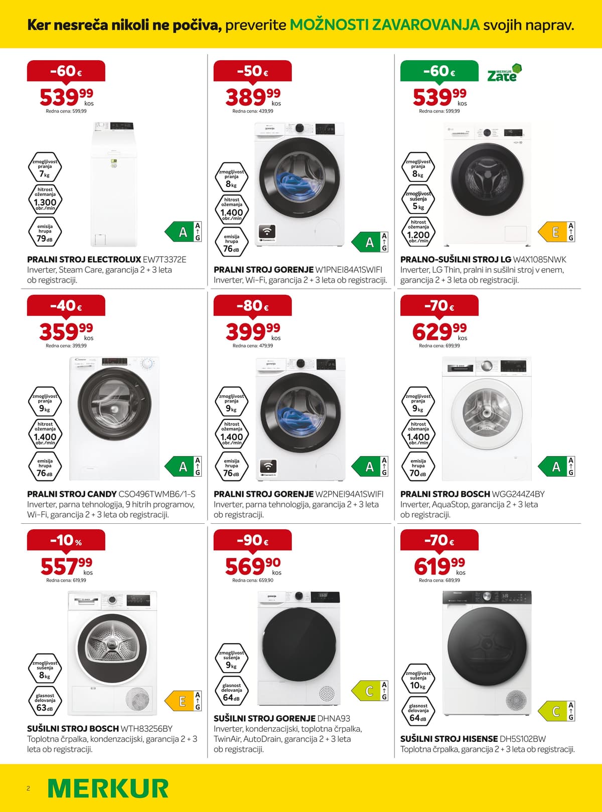 Stran 2. Merkur kataloga - Akcijska ponudba