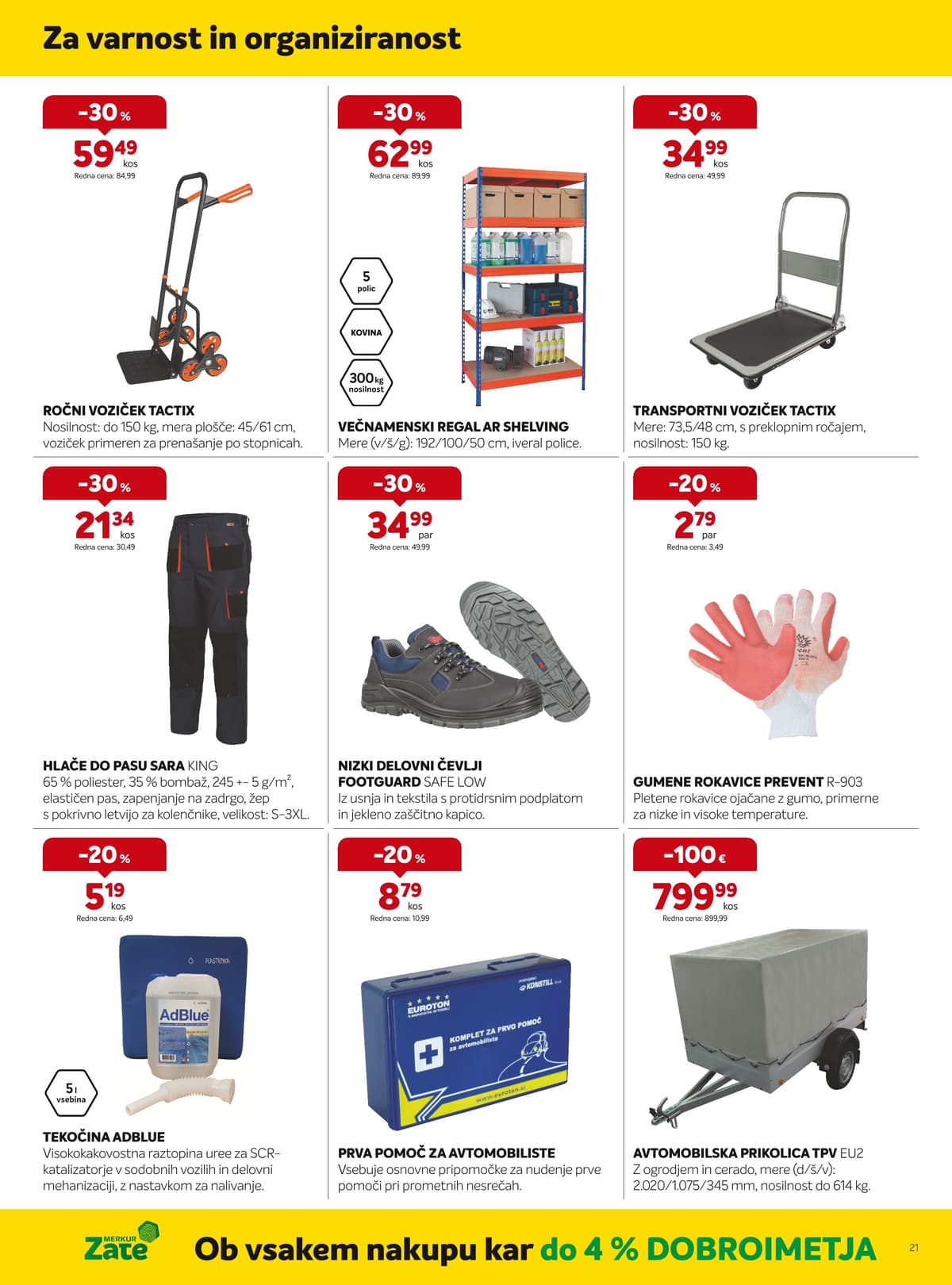 Stran 21. Merkur kataloga - Akcijska ponudba