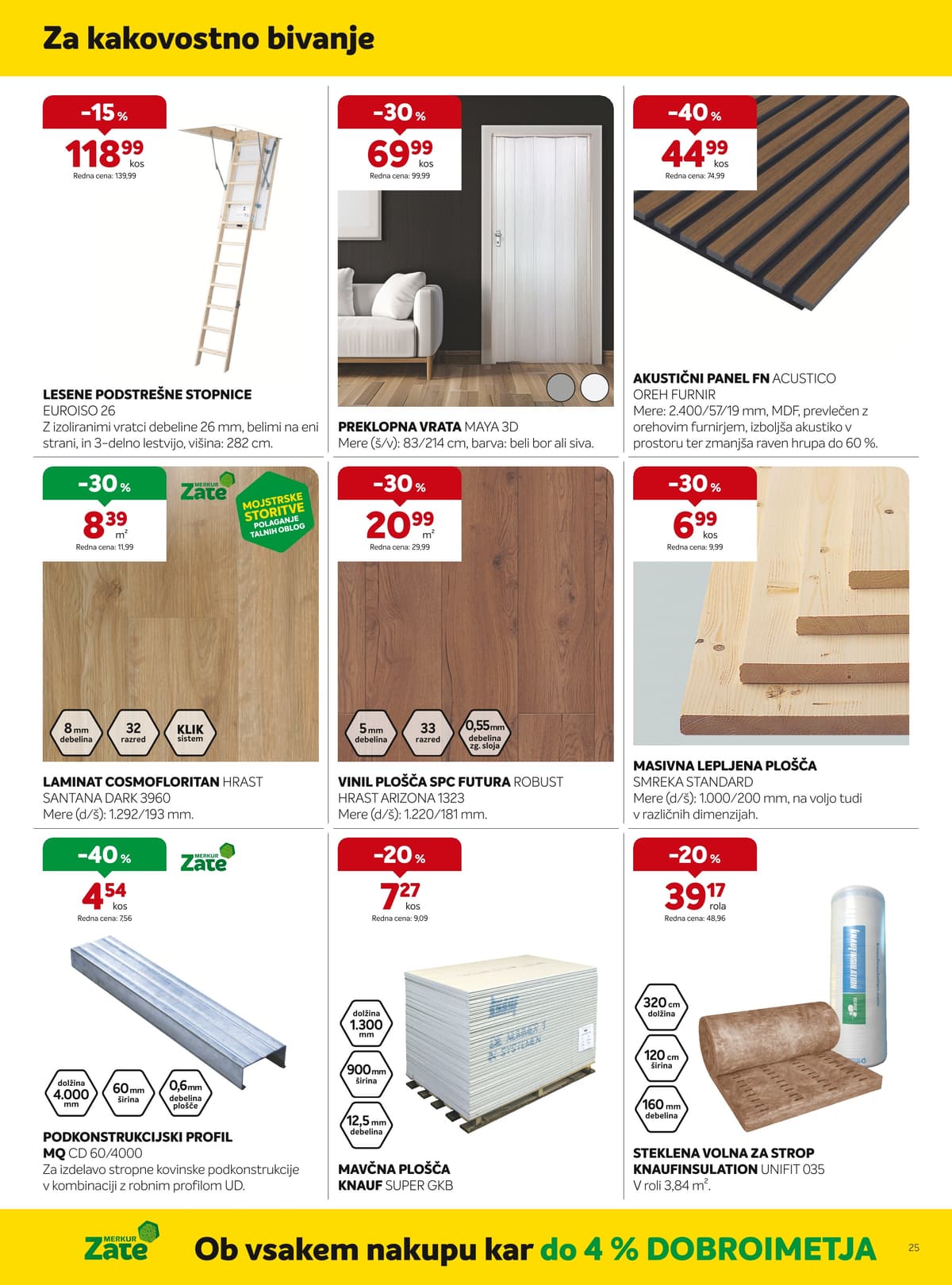 Stran 25. Merkur kataloga - Akcijska ponudba