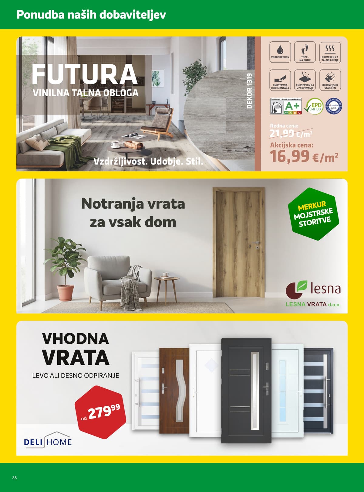 Stran 28. Merkur kataloga - Akcijska ponudba