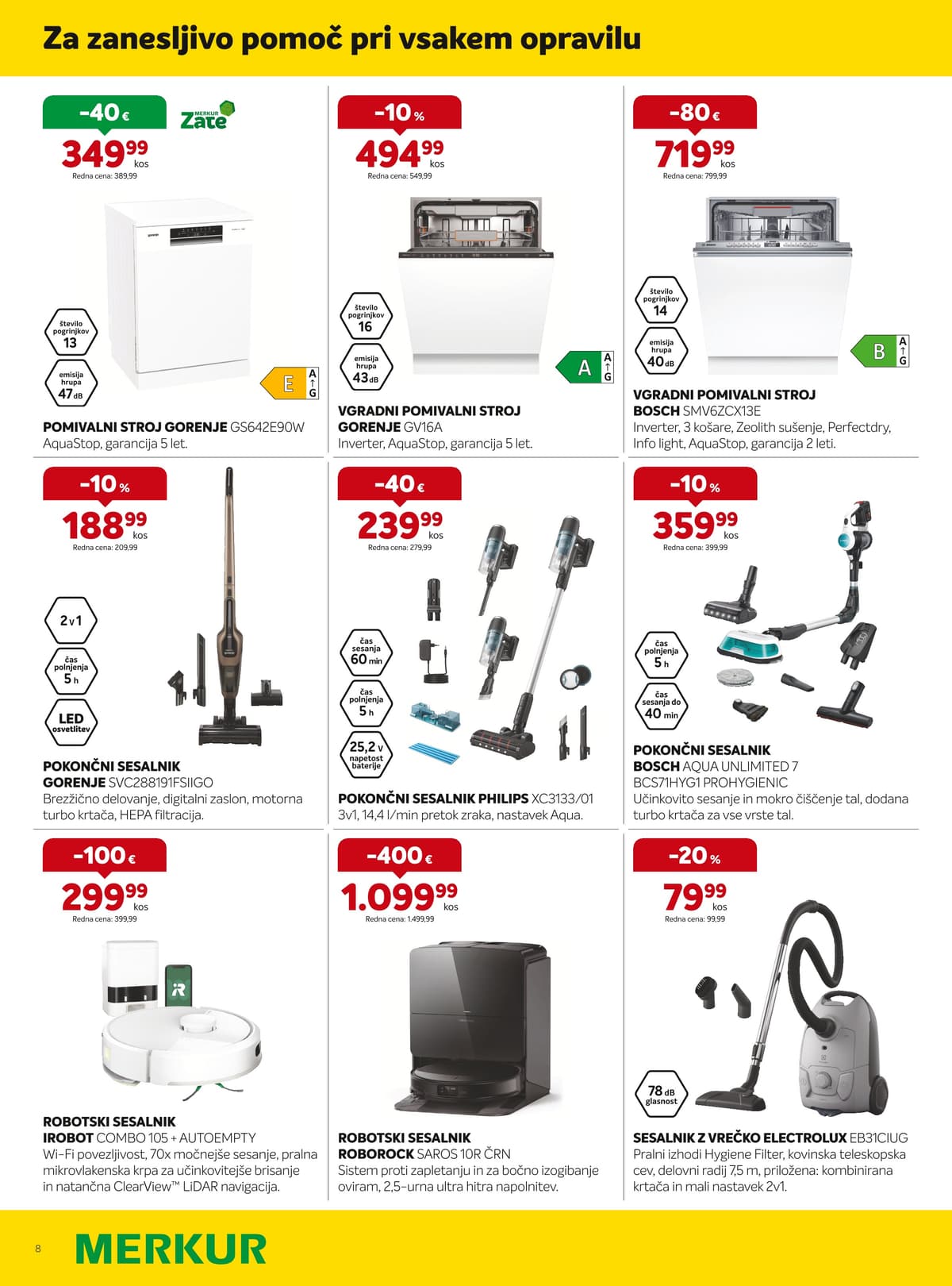 Stran 8. Merkur kataloga - Akcijska ponudba