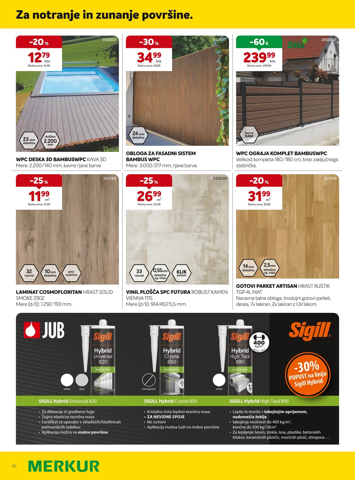 Stran 20. Merkur kataloga - Marec 2026