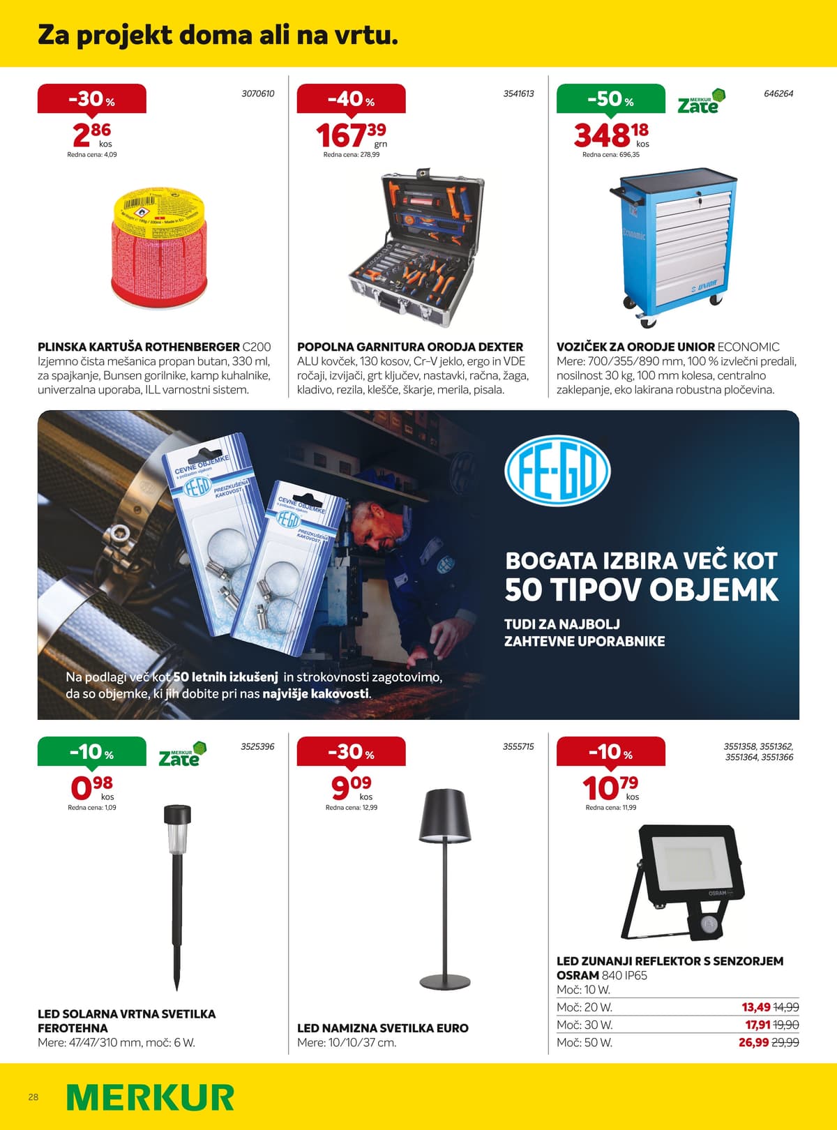 Stran 28. Merkur kataloga - Marec 2026