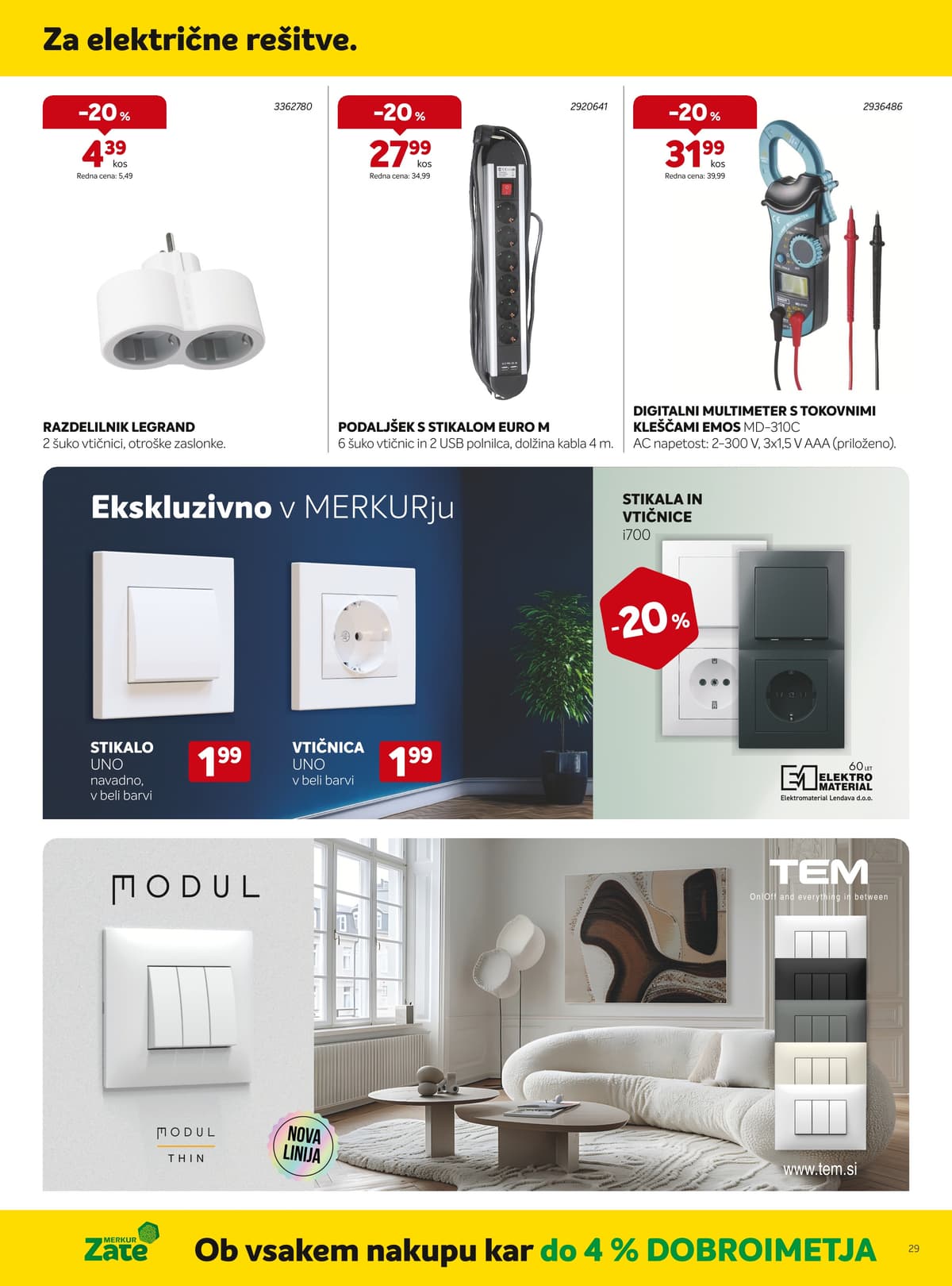 Stran 29. Merkur kataloga - Marec 2026