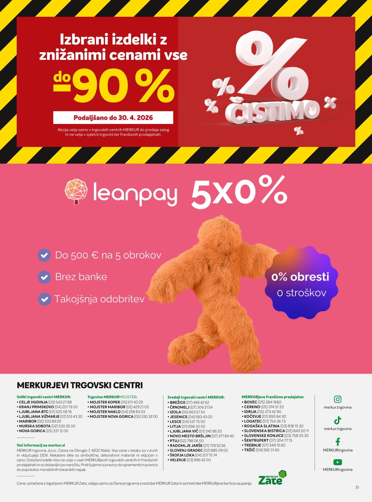Stran 31. Merkur kataloga - Marec 2026 od 03.03.2026.