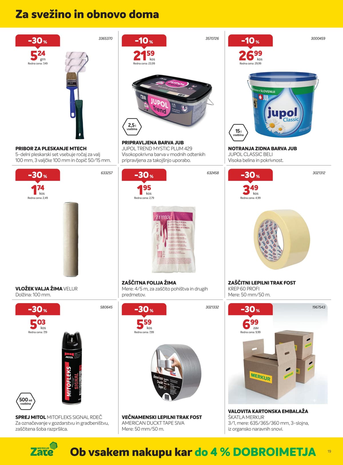 Stran 19. Merkur kataloga - April 2026