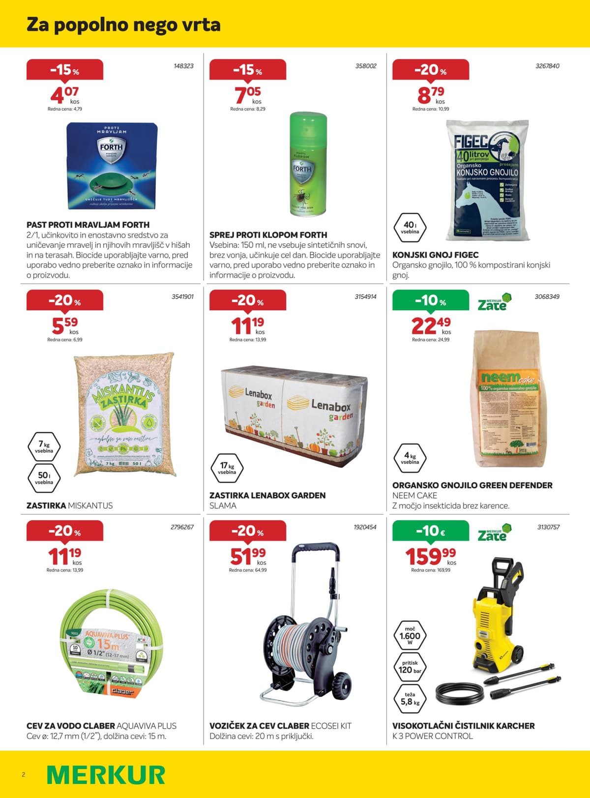Stran 2. Merkur kataloga - April 2026