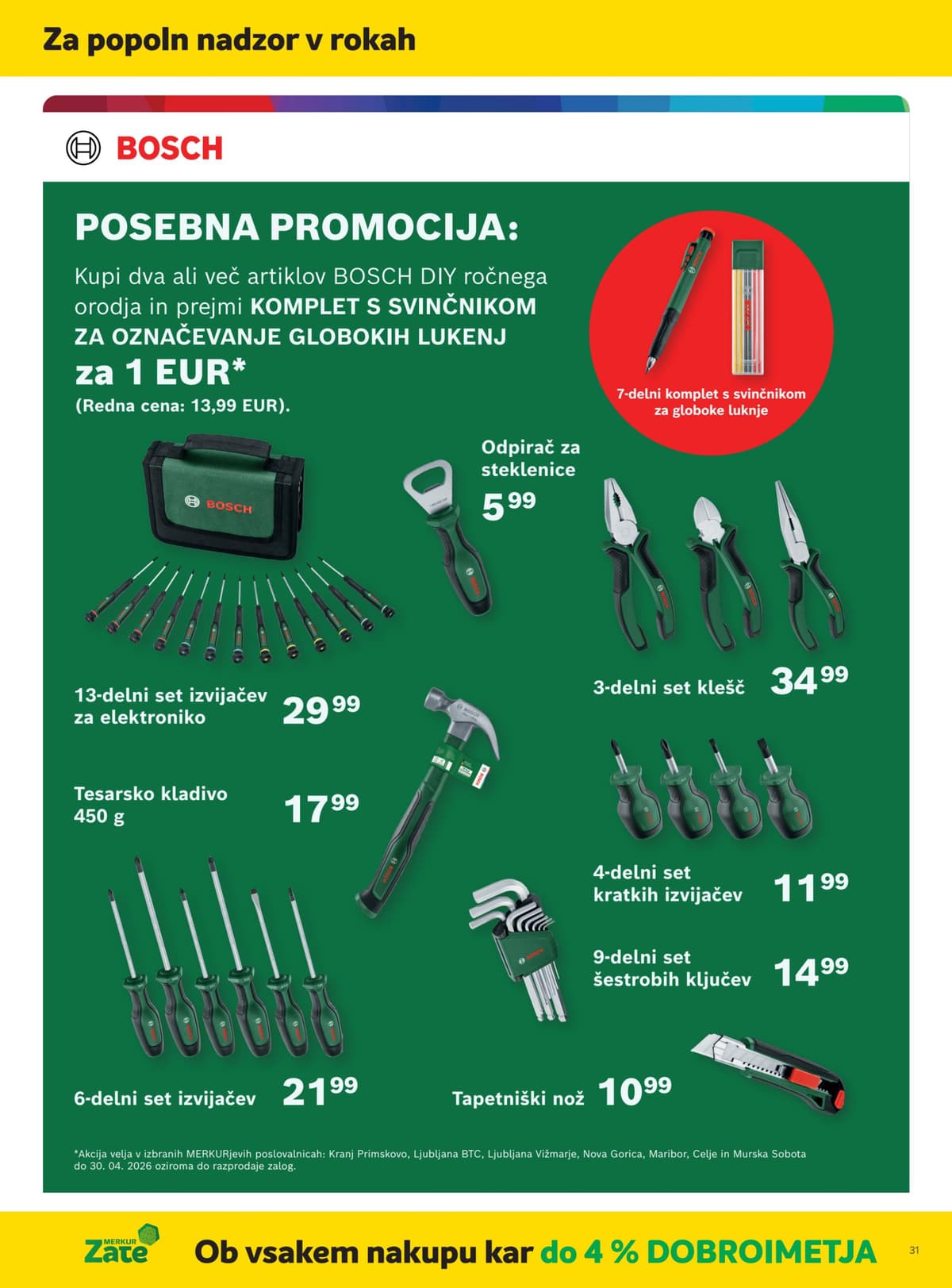 Stran 31. Merkur kataloga - April 2026 od 01.04.2026.