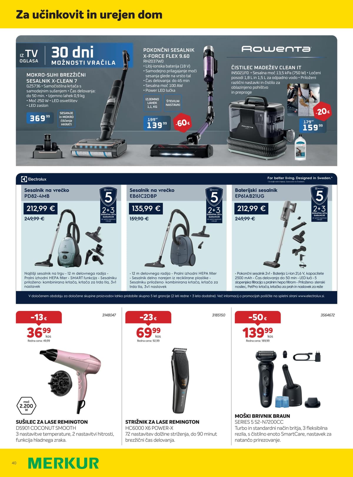 Stran 40. Merkur kataloga - April 2026