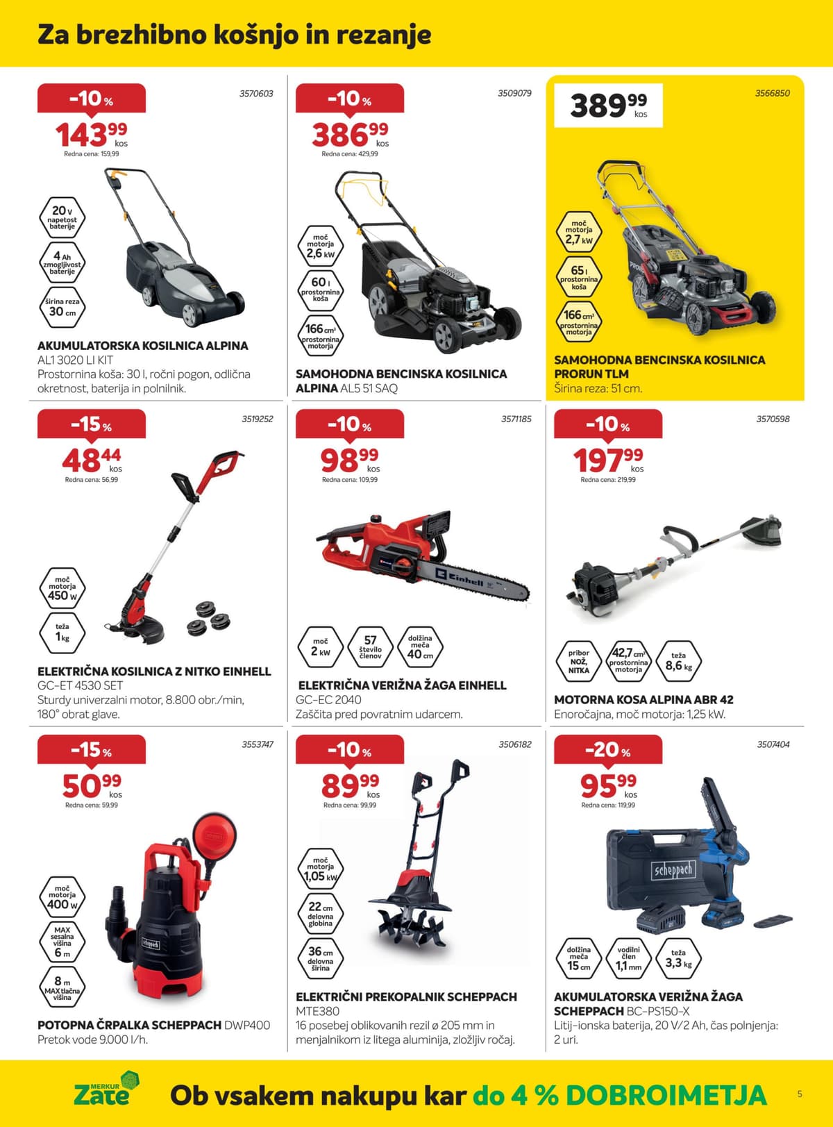 Stran 5. Merkur kataloga - April 2026