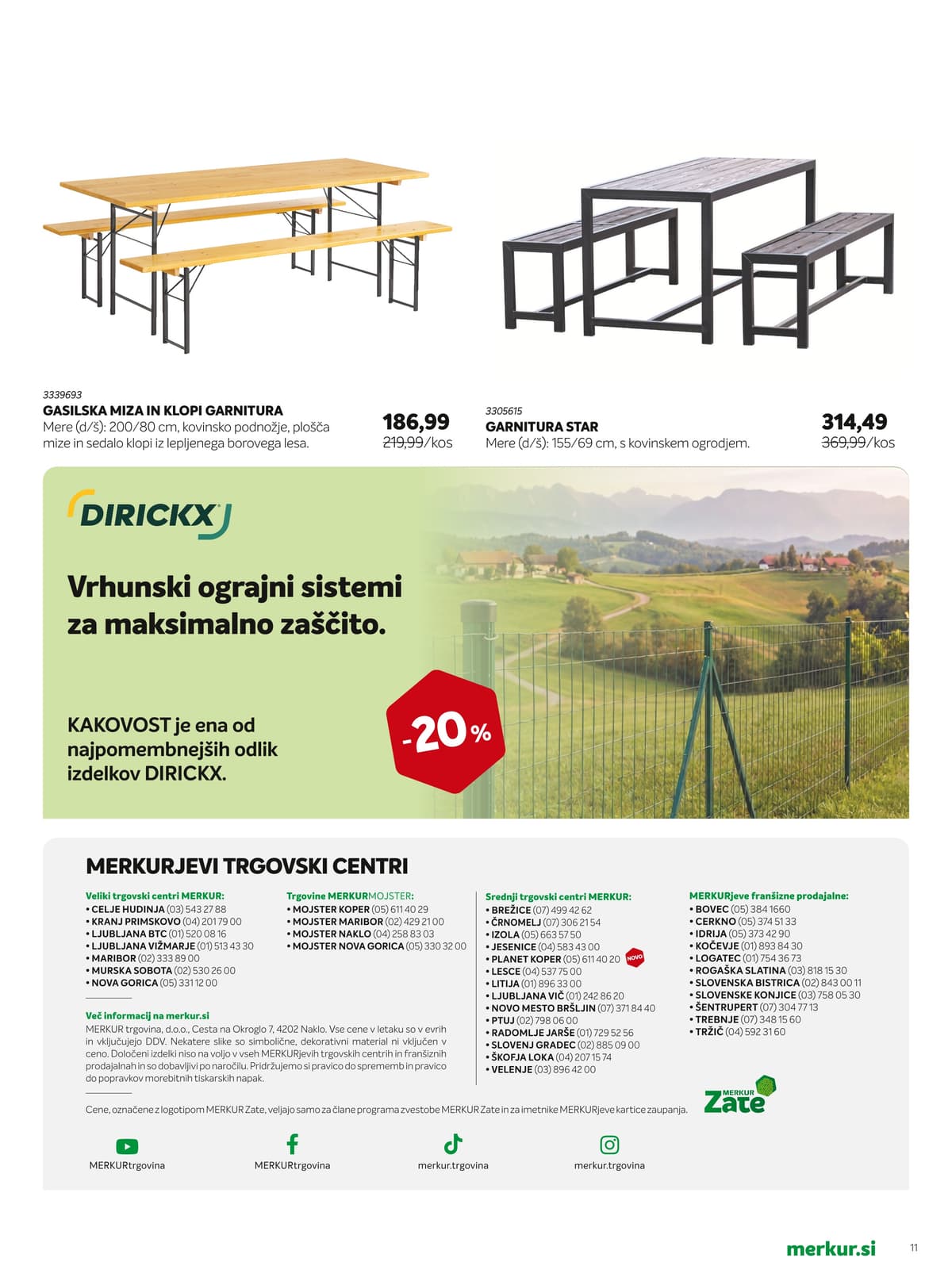 Stran 11. Merkur kataloga - Vrt in Terasa od 23.04.2026.