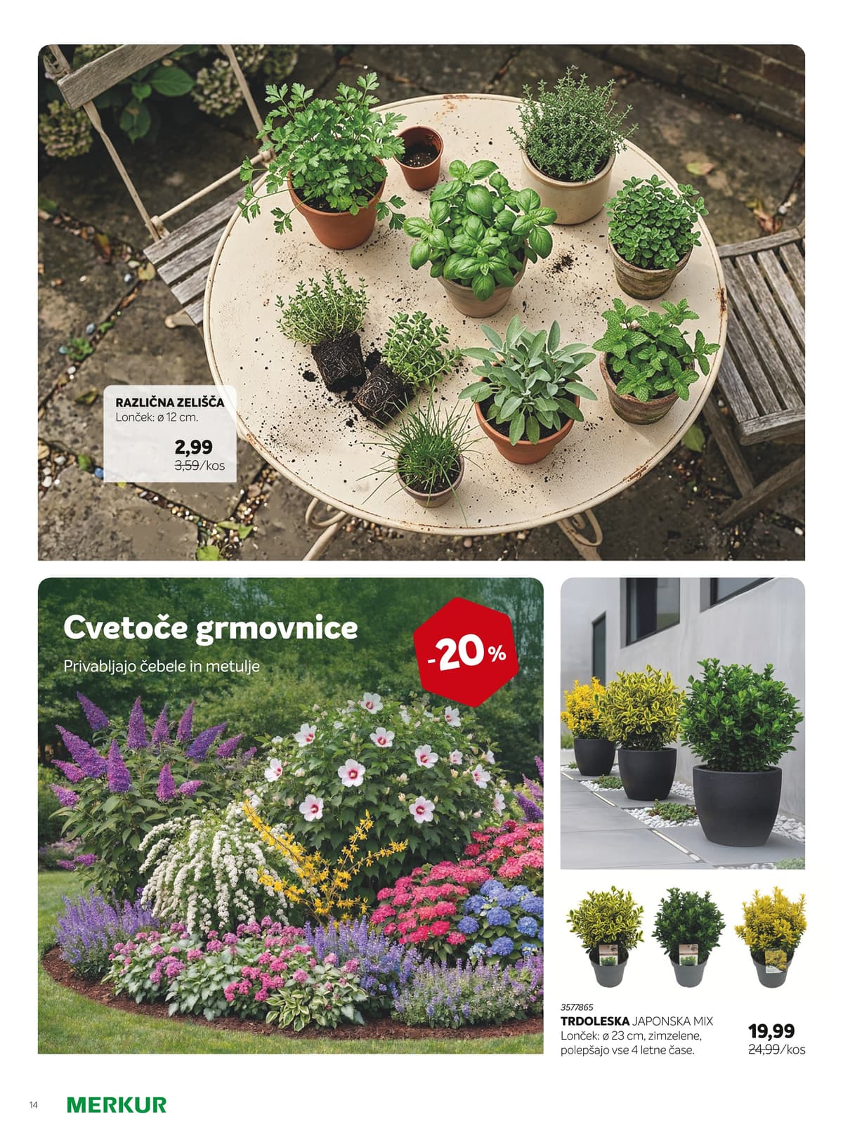 Stran 14. Merkur kataloga - Vrt in Terasa od 23.04.2026.