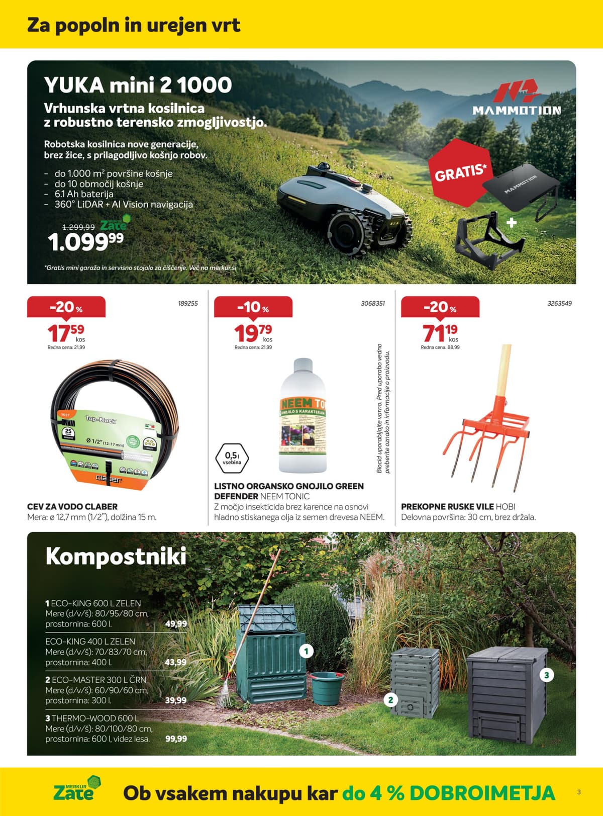 Stran 3. Merkur kataloga - Maj 2026 od 09.05.2026.
