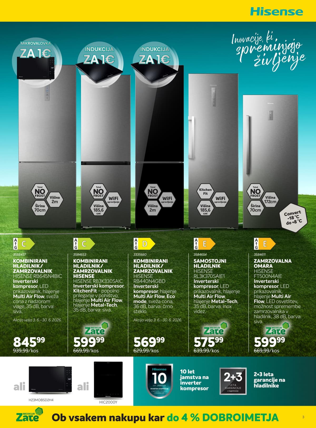 Stran 3. Merkur kataloga - Hisense in Gorenje od 21.06.2026