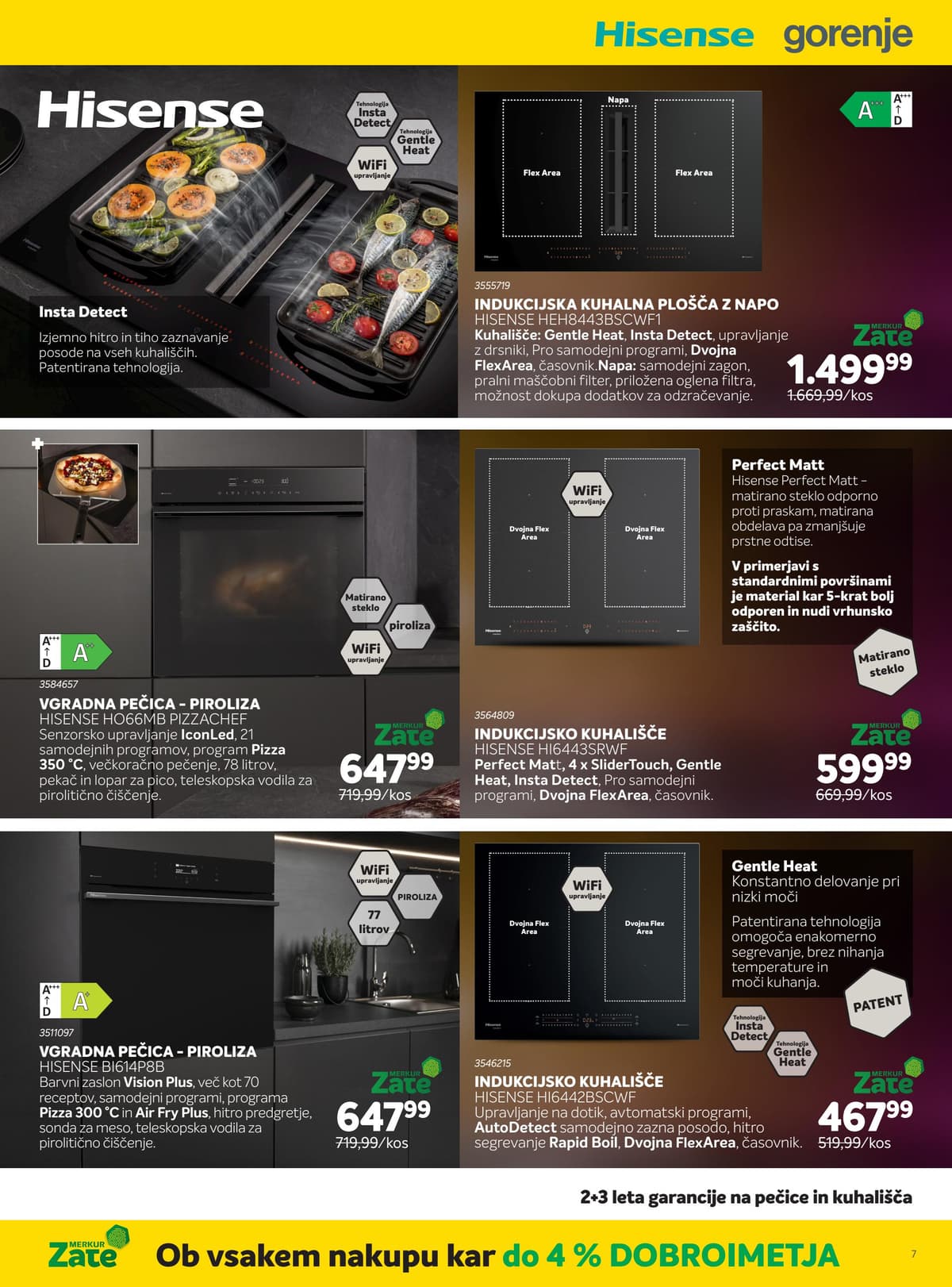 Stran 7. Merkur kataloga - Hisense in Gorenje od 21.06.2026