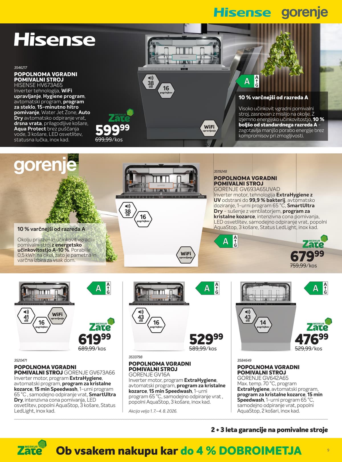 Stran 9. Merkur kataloga - Hisense in Gorenje od 21.06.2026